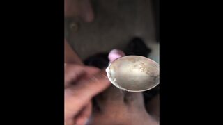 Degustating my own smegma