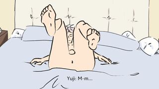 I’ll give you a rail // Jujutsu Kaisen pornography toon // by barelylegal