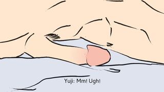 I’ll give you a rail // Jujutsu Kaisen pornography toon // by barelylegal