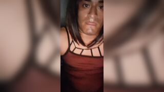 La sissy se rompe el caboose