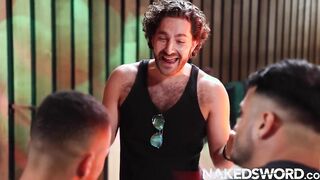 NAKEDSWORD Beaux Banks Takes Every Inch Of Axel Rockham Shaft