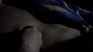 Fondling My Ball-sac and Milking Off While Pulling My Nips on the Sofa (POINT OF VIEW)