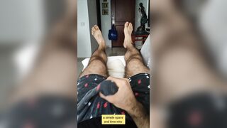 muscle wooly colombian jizz in a plenty of of gravy in the pijama