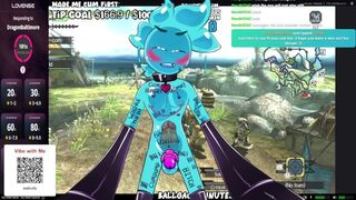 Bitchy Slime Struggles Hefty Nasty Monsters while Screaming.