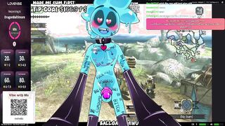 Bitchy Slime Struggles Hefty Nasty Monsters while Screaming.