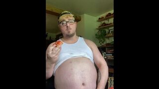 Homosexual stoner gamer tucks himself two