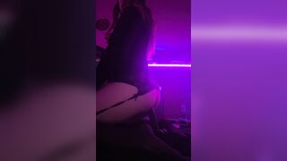 Femboy rails ten” big black cock