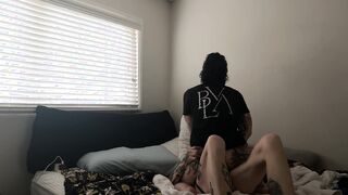 T4T-Tatted Butch Dykes, Cording my honeys coochie into oblivion, making that butt wiggle!!