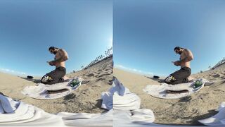 8K VR180 - Solo Masculine Jerk Off Instructions , Queening POINT OF VIEW & Jizz-shotgun Edging Taunt – Utter on FH & OF