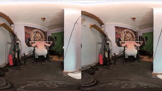 8K VR180 - Solo Masculine Jerk Off Instructions , Queening POINT OF VIEW & Jizz-shotgun Edging Taunt – Utter on FH & OF