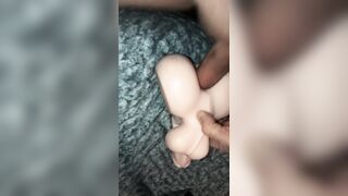 We were both so rock hard so I nailed him in the bootie and deepthroated up my jism