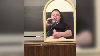 Fledgling getting off ample uncircumcised lollipop