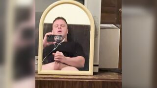 Fledgling getting off ample uncircumcised lollipop