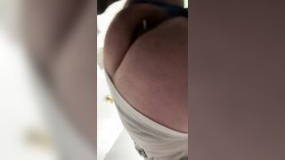 Aftermath of two strung up tops Breeding me