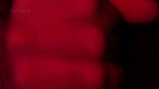 Fondling My Gigantic Hard-on and Unshaved Nut with Infernal Sensation