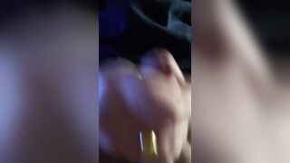 Ample chub blows immense fountain in astounding POINT OF VIEW!