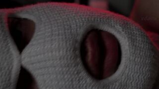 Deep throating a Faux-cock Like a Real Knob Before Ass fucking Have fun (POINT OF VIEW)