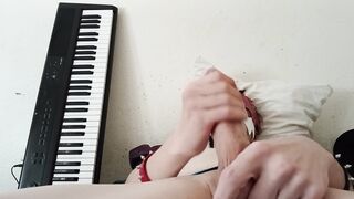 Super-naughty fox touching off UwU