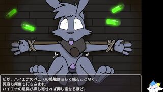 Overcome completing, rabbit mating with chief hyena　part20