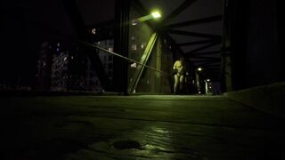 Lil fuck-stick unveiled outside in public