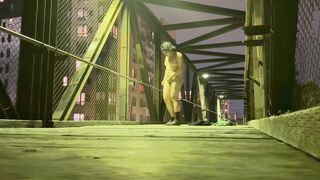 Lil fuck-stick unveiled outside in public