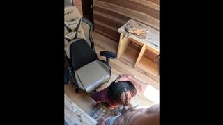 Bi-racial Large Milky Spear Deepthroat