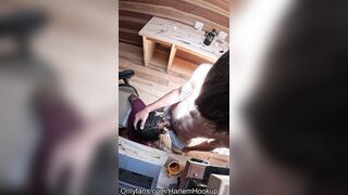 Bi-racial Large Milky Spear Deepthroat