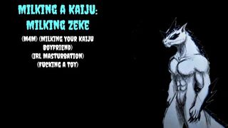 Masturbating a Kaiju: Stroking Your Kaiju Bf (M4M) (ASMR)