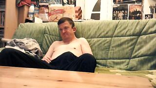 Jacking for you (72) with one testicle