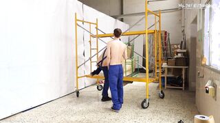 Electrified bang machine wrecks homies butthole! HARD-CORE youngsters with meaty FUCK STICKS