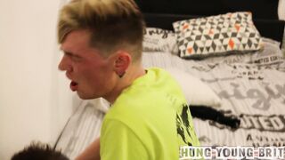 I JUST ENJOY THE SNEAKY WAY HE FINISHES OFF