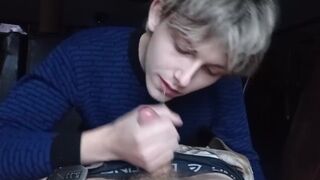 Oral to heterosexual military dude