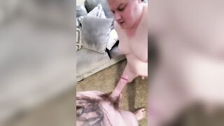 Immense milky gamer dweeb with cockslut orbs gets boinked rock hard and shrieks