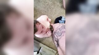 Immense milky gamer dweeb with cockslut orbs gets boinked rock hard and shrieks