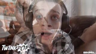 TWINKPOP - Tony DAngelo Plumbs Ryan Bailey In Doggie-style, Then Gives Him A Internal cumshot In His Caboose