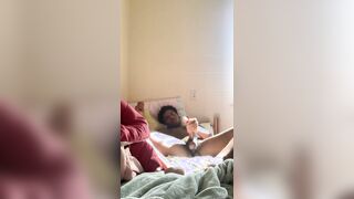 St8 Stud Drains and plays with fuck-hole in School Dormitory(MONEY-SHOT)(GETS CAUGHT BY ROOMIE)