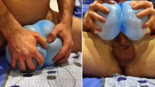 My greatest CLIMAX from homemade masturbators. Bubble and mushy BUTT with your own palms!