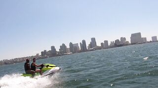 A no condom facial cumshot