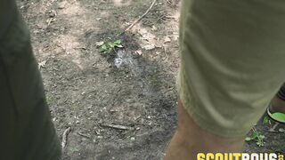 ScoutBoys - Twink in scout uniform porked humid by Adam Snow in the forest