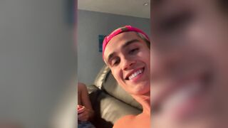 Daddy catches legitimate yr senior son-in-law getting spunk-pump blown and spunking trio TIMES while frolicking movie games.