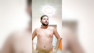 The college girl displayed himself on the balcony of the fresh palace to be seen.