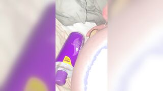 Palms-free-for-all orgasm, prego Dominatrix plumbs my guts to complete me off!