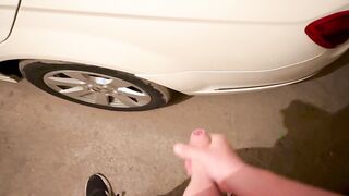 Creampied my camper with my massive uncircumcised meatpipe - slave to my OF