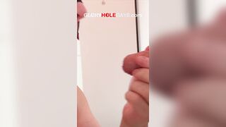 Gay-for-pay Dude Shoots His Fountain on the Tongue – Gulped at the Gloryhole