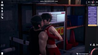 Femboy Cheerleader romps coach (Liz pt.1)