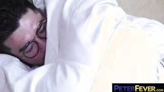 PETERFEVER Teddy Hiroya Plays Torrid Judo Game With Daniel Zhang