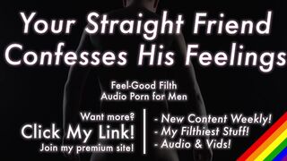 Your Heterosexual Friend Eventually Lets You Fellate His Man rod [Glamour Audio for Fellows]
