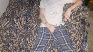 Dressed Observing Red-hot Pornhub Featured Flick While Taunting My Chisel