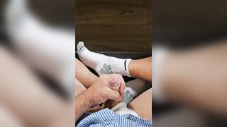 Puma sweatsocks and older jockstrap