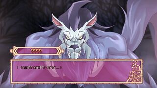 Anur Rook Werewolf and Ben Crimson Railing-Spandex hood - Utter Adult Animated Game parody fur covered monster queer